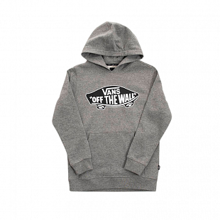 Sweat Capuche Enfants VANS Pullover Flee Gris